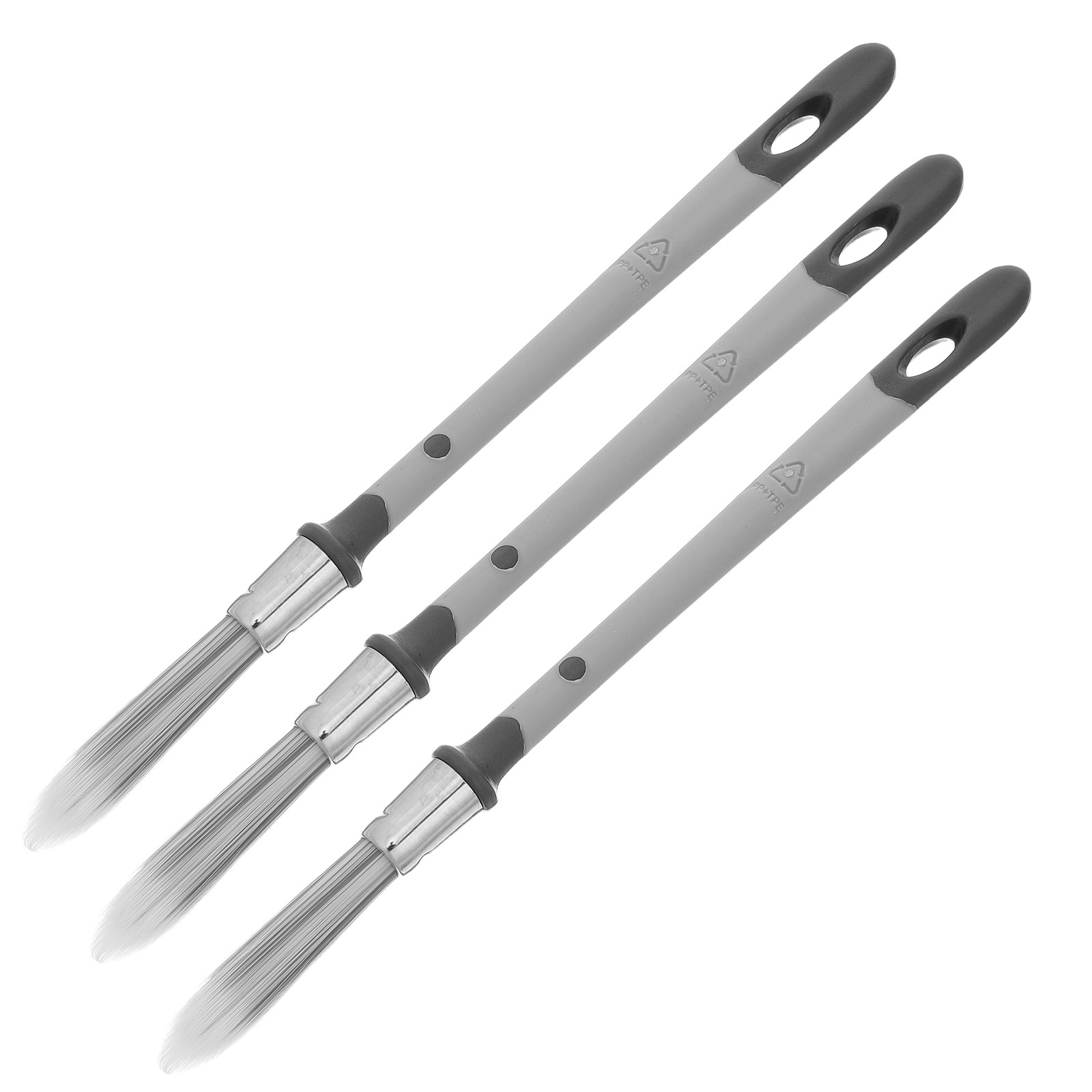 3Pcs Set Kuas Cat Detail Ujung - Detailing Brush Set ulasan dan harga