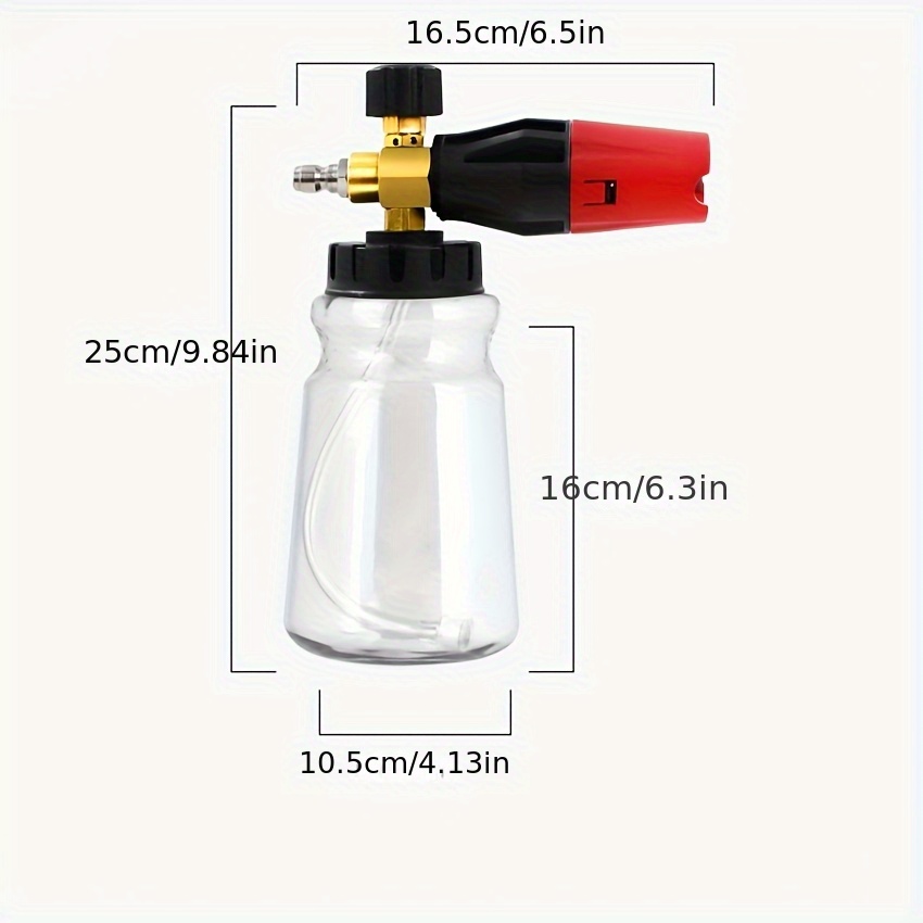 Meriam Busa Cuci Mobil 33.8oz  - Foam Cannon Car Wash ulasan dan harga