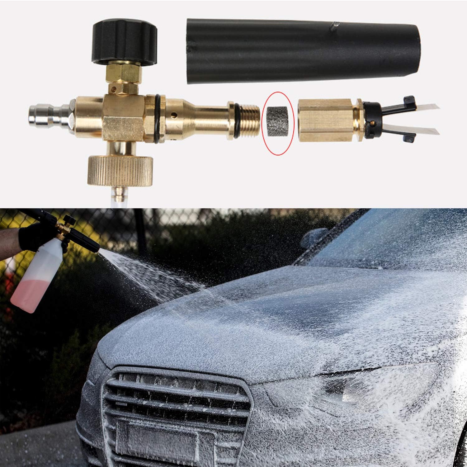 4 buah Tablet Filter jaring me - Foam Cannon Car Wash ulasan dan harga